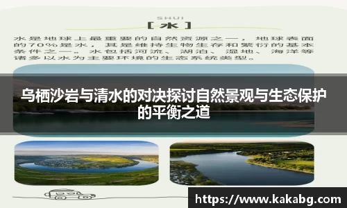 乌栖沙岩与清水的对决探讨自然景观与生态保护的平衡之道