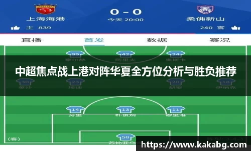 中超焦点战上港对阵华夏全方位分析与胜负推荐